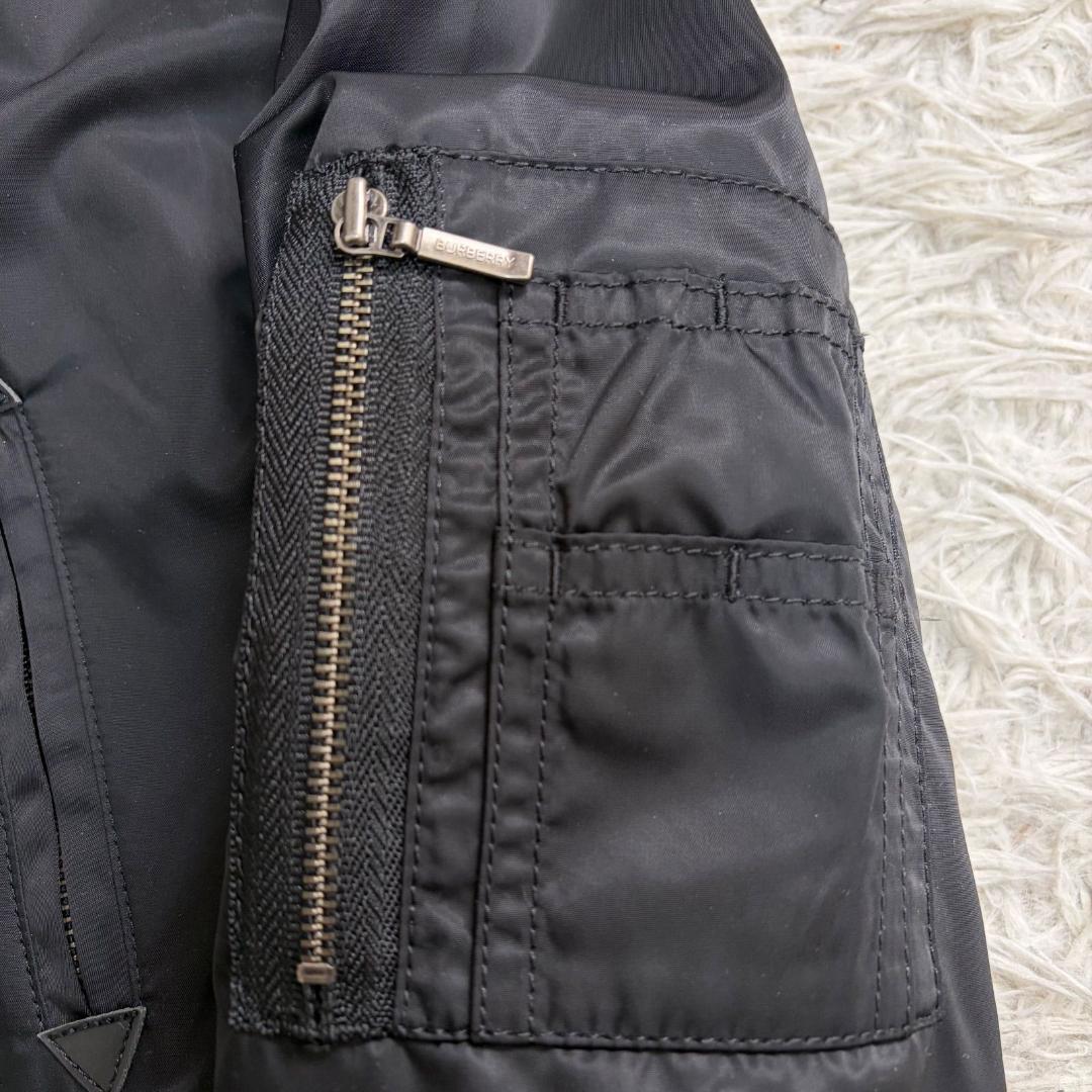 17160✨Y2K バーバリーブラックレーベル L チェック ファージャケット