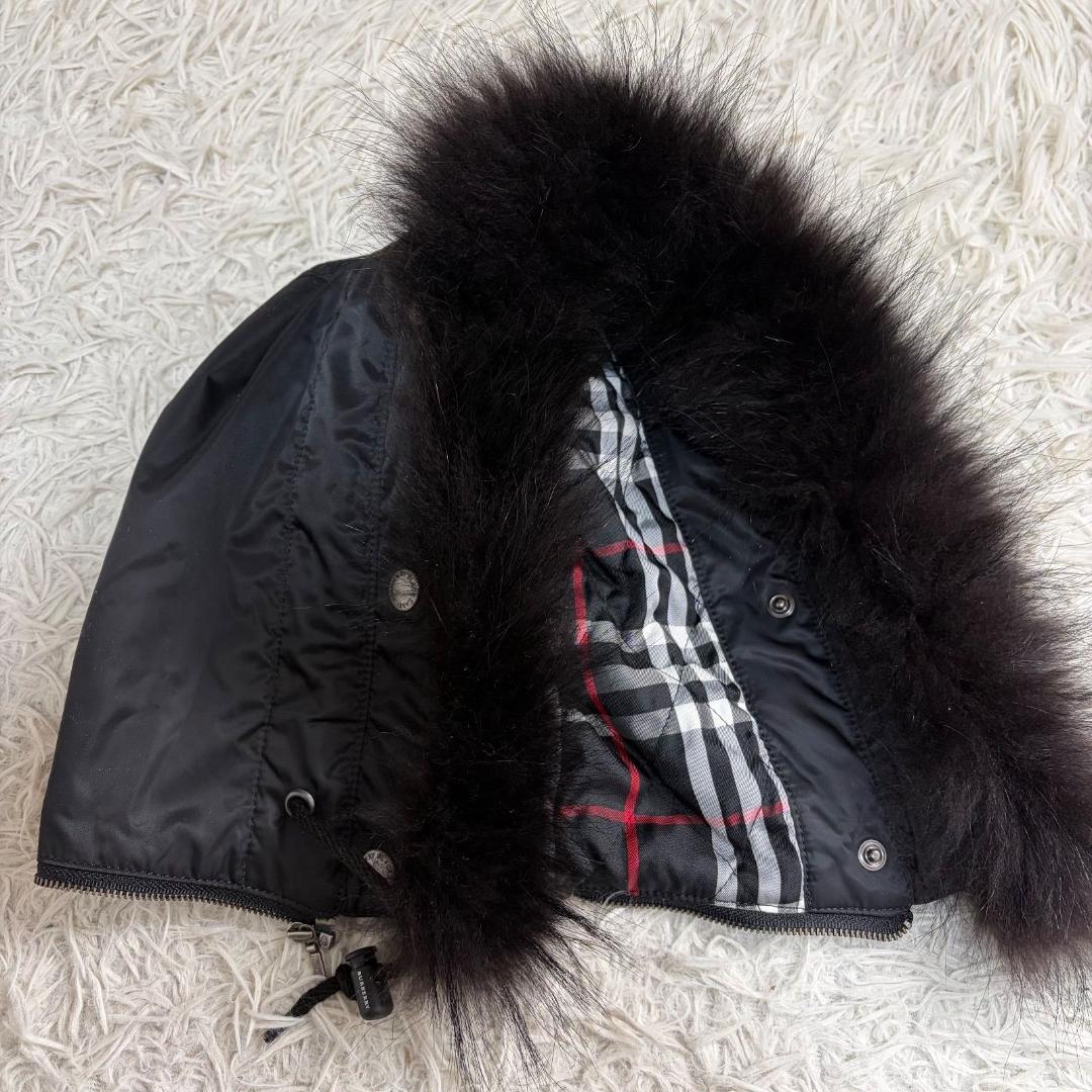 17160✨Y2K バーバリーブラックレーベル L チェック ファージャケット