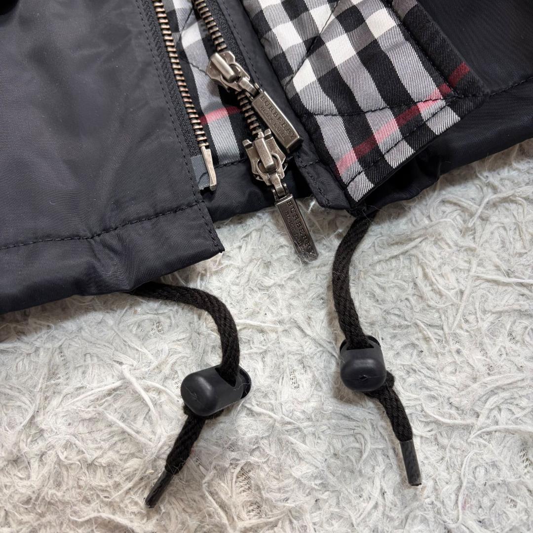 17160✨Y2K バーバリーブラックレーベル L チェック ファージャケット