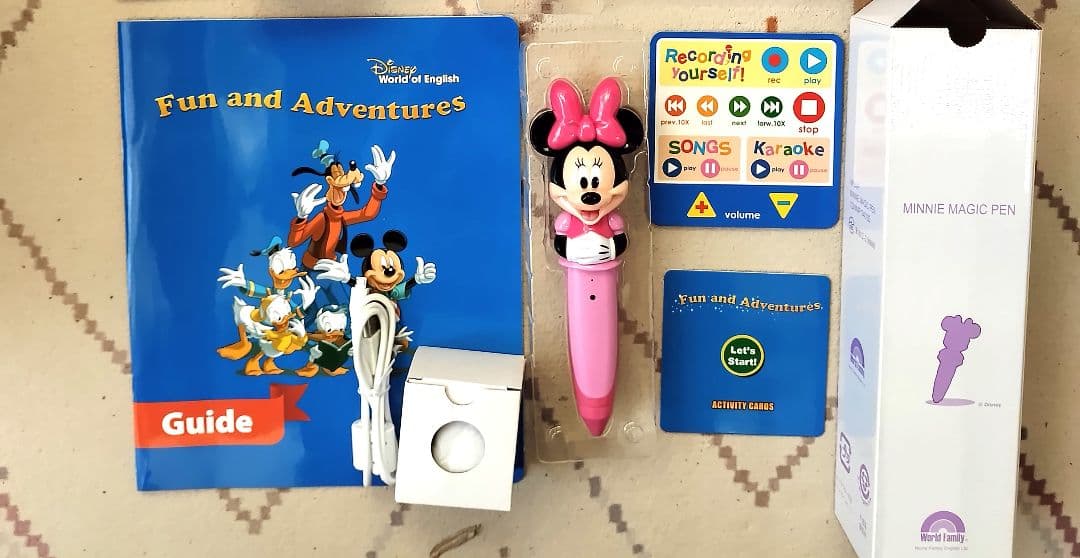 アドベンチャーセット　最新版　ディズニー英語システム　dwe ワールドファミリー