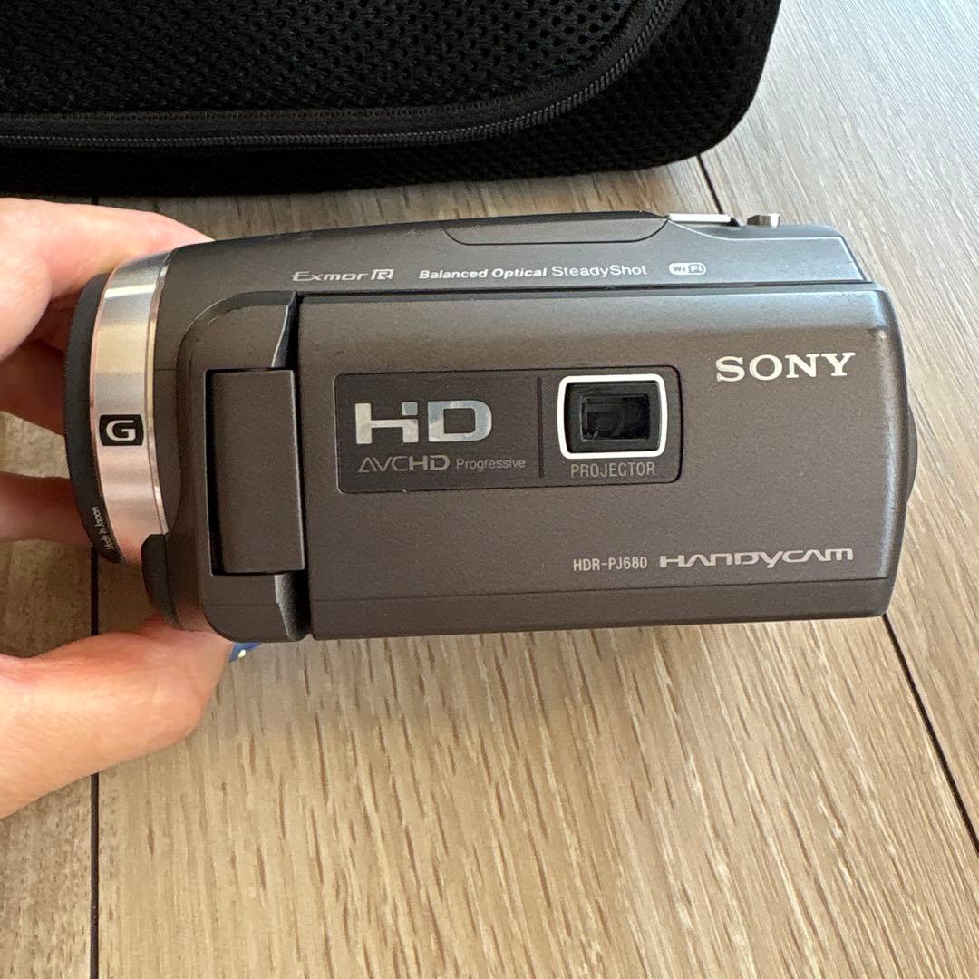 Sony HDR-PJ680 ビデオカメラ 本体