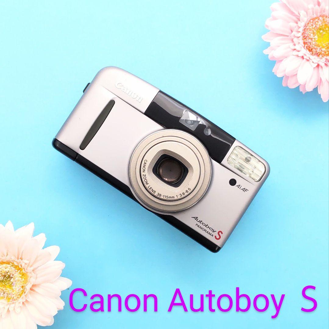 完動品◇極美品【澄んだ色が魅力のエモい写り】人気◆Canon Autoboy Ｓ
