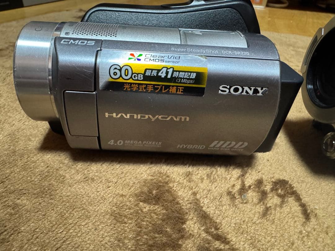 ビデオカメラ SONY HDR-UX7 DCR-SR220