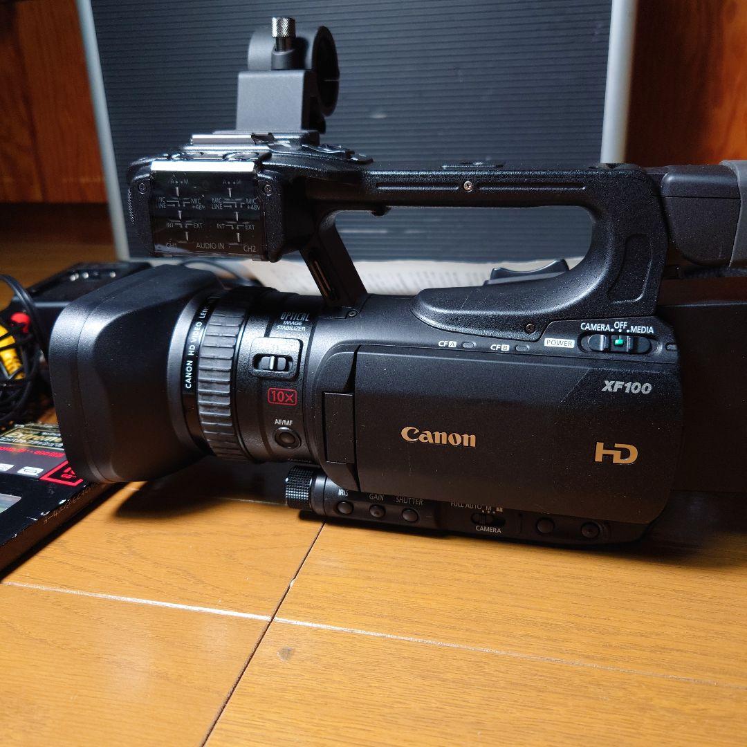 Canon XF100 ビデオカメラ 業務用 フルハイビジョン 付属品 デジカメ