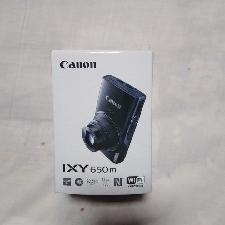 【新品未開封】Canon IXY 650 コンパクトデジタルカメラ　シルバー