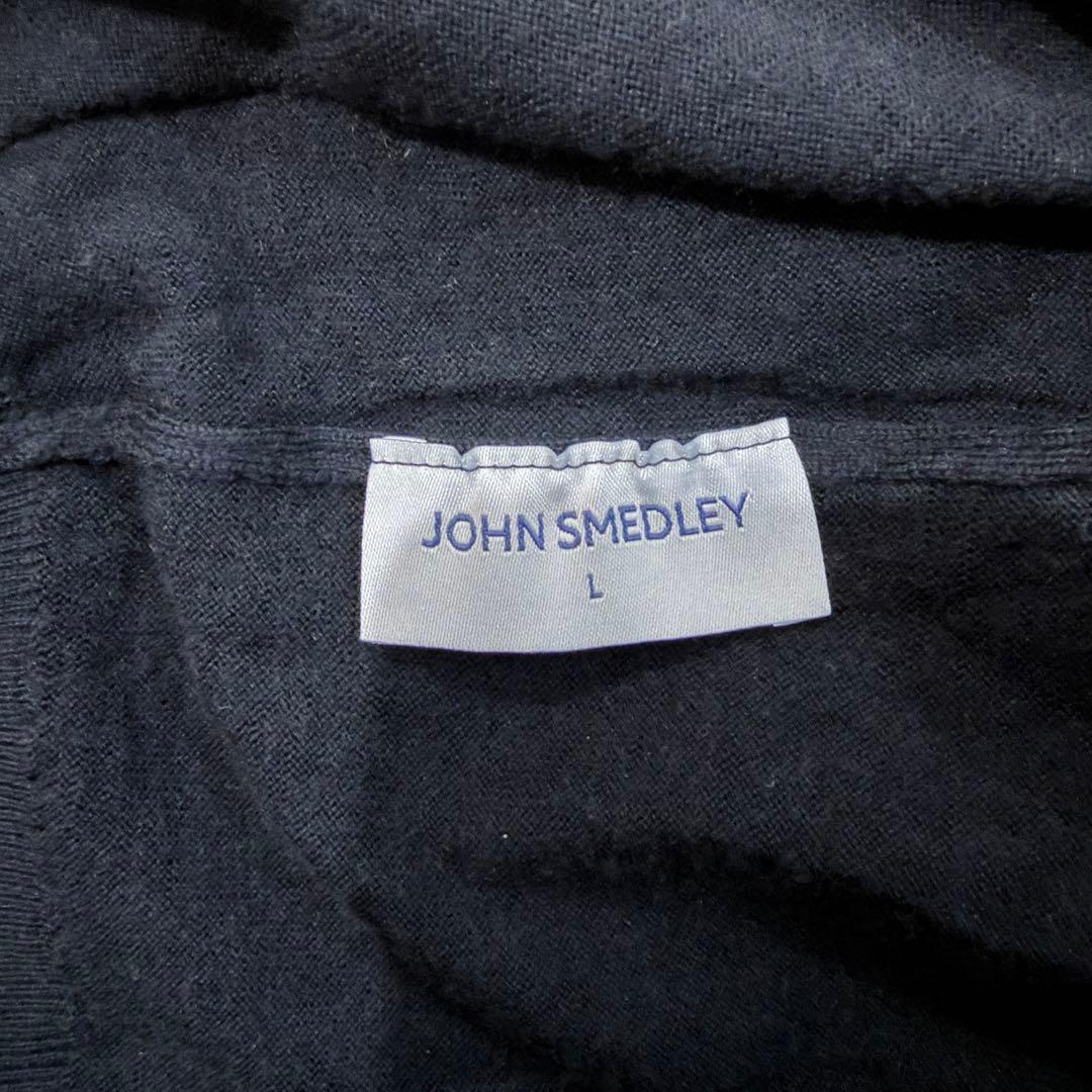 JOHN SMEDLEY 新品　ハイネック　ニットセーター L