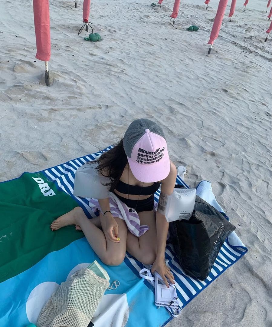 s/e/o seoul ロゴメッシュキャップ