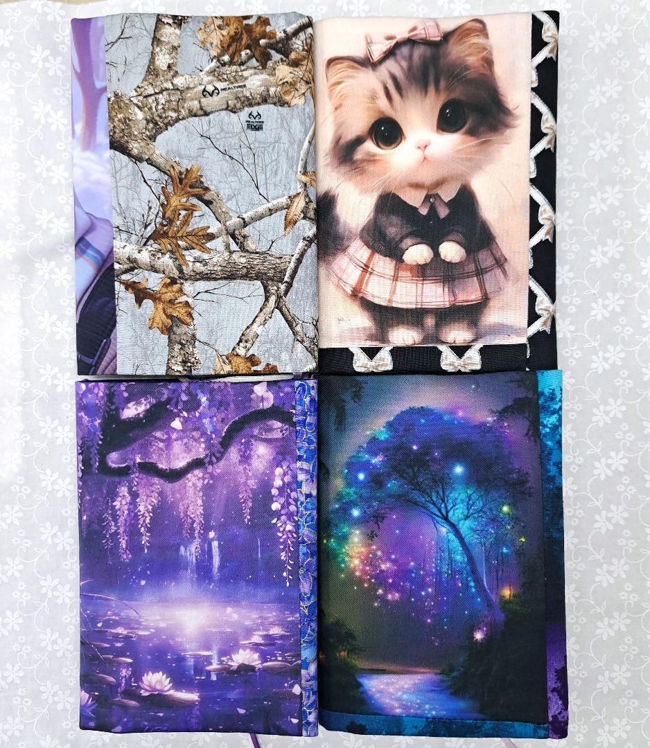 メモリー㉑ブックカバー、スマホポーチ