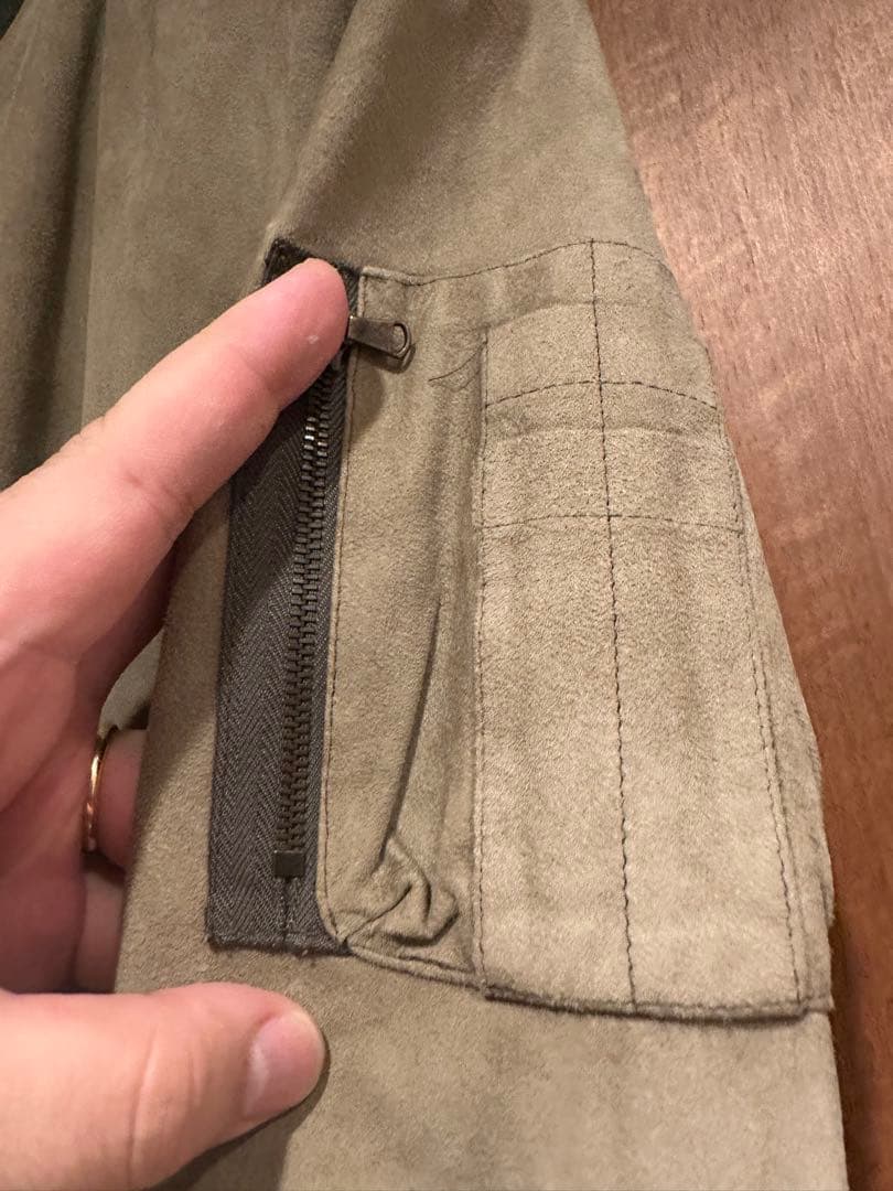 希少⭐️ヴァルスター ‼️現行品⭐️46⭐️スエード‼️MA-1⭐️定価188,000円