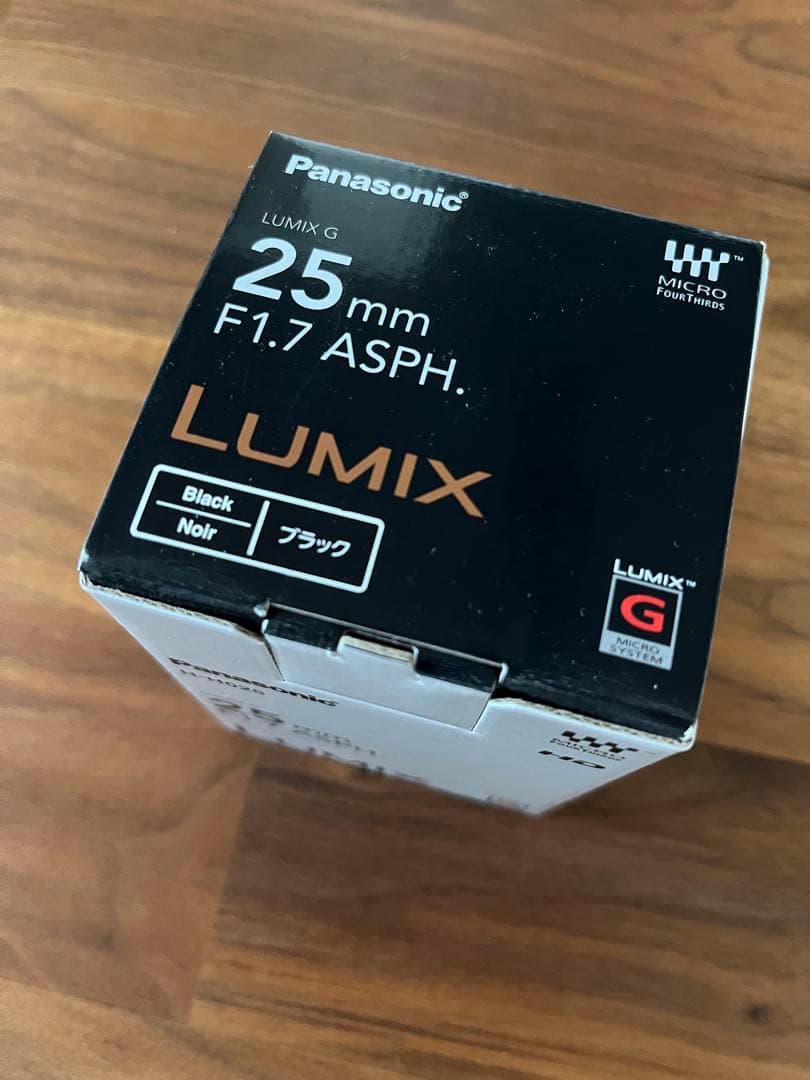 【新品未使用】Panasonic LUMIX G 25mm F1.7 ASPH.