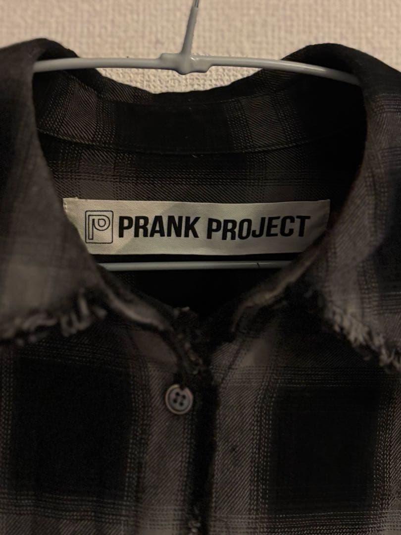 PRANK PROJECT ダメージチェックシャツ