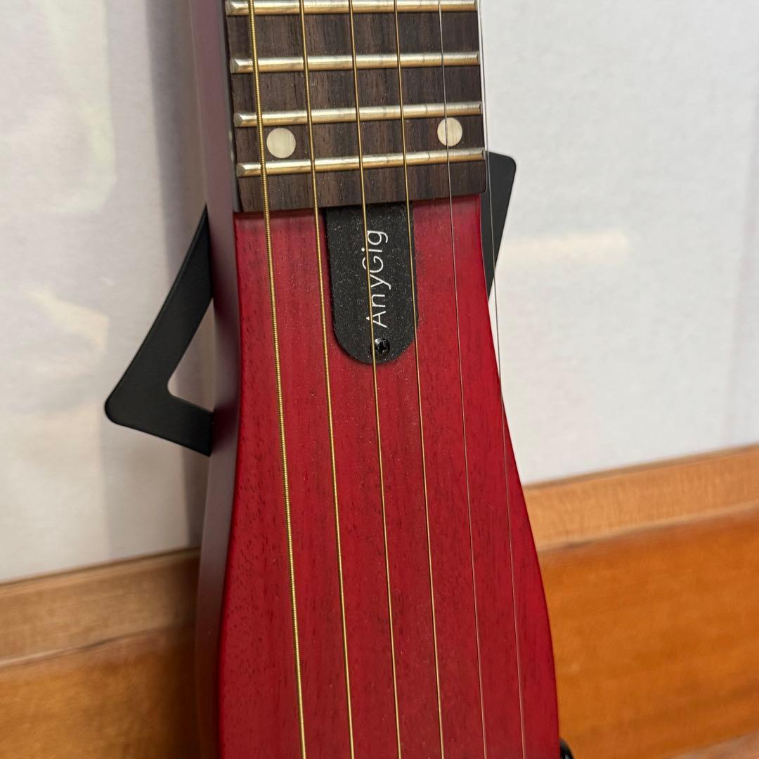 Anygig ポータブルギター　トラベル　コンパクト　練習用　アコースティック