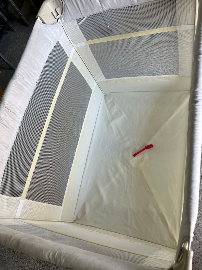 アップリカ ココネルエアープラス ベビーベッド 折りたたみ式 収納バッグ付き