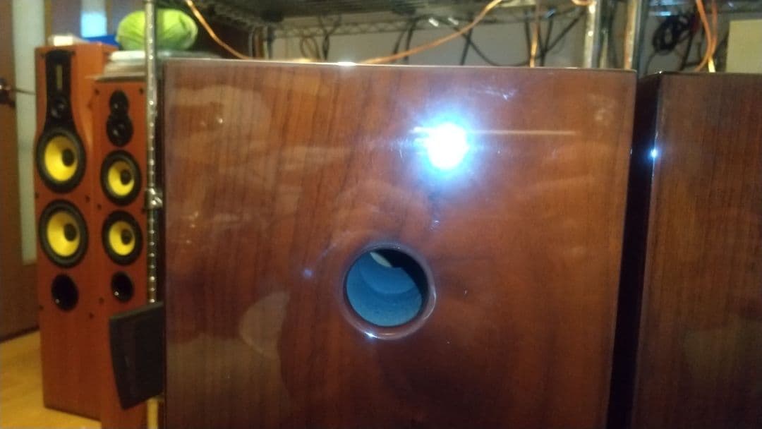 LUXMAN S-N100 大型マグネット搭載2ウェイ2スピーカーシステム 禁煙