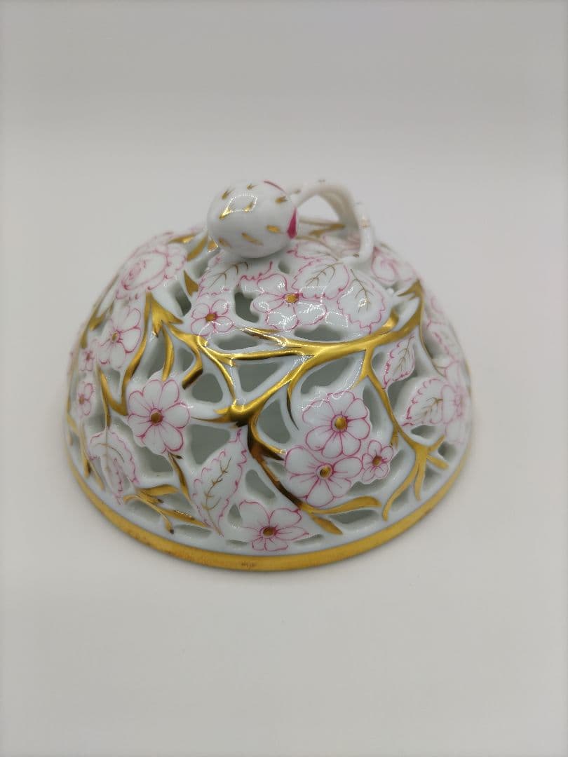 HEREND/ヘレンド　ファンタジーコレクション　ピンクボンボニエール