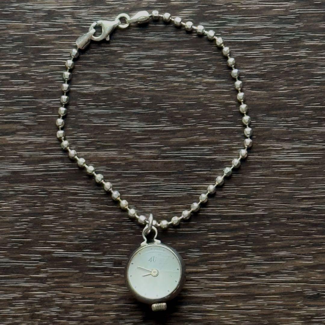 4℃ ウォッチ　silver925 ブレスレット