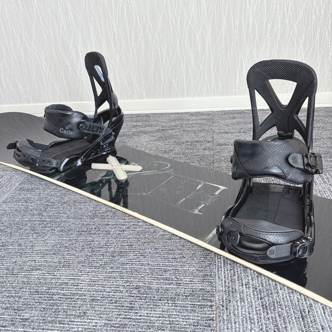 76超豪華❗️ FORUM×バートン 初心者用 スノーボードセット★154cm