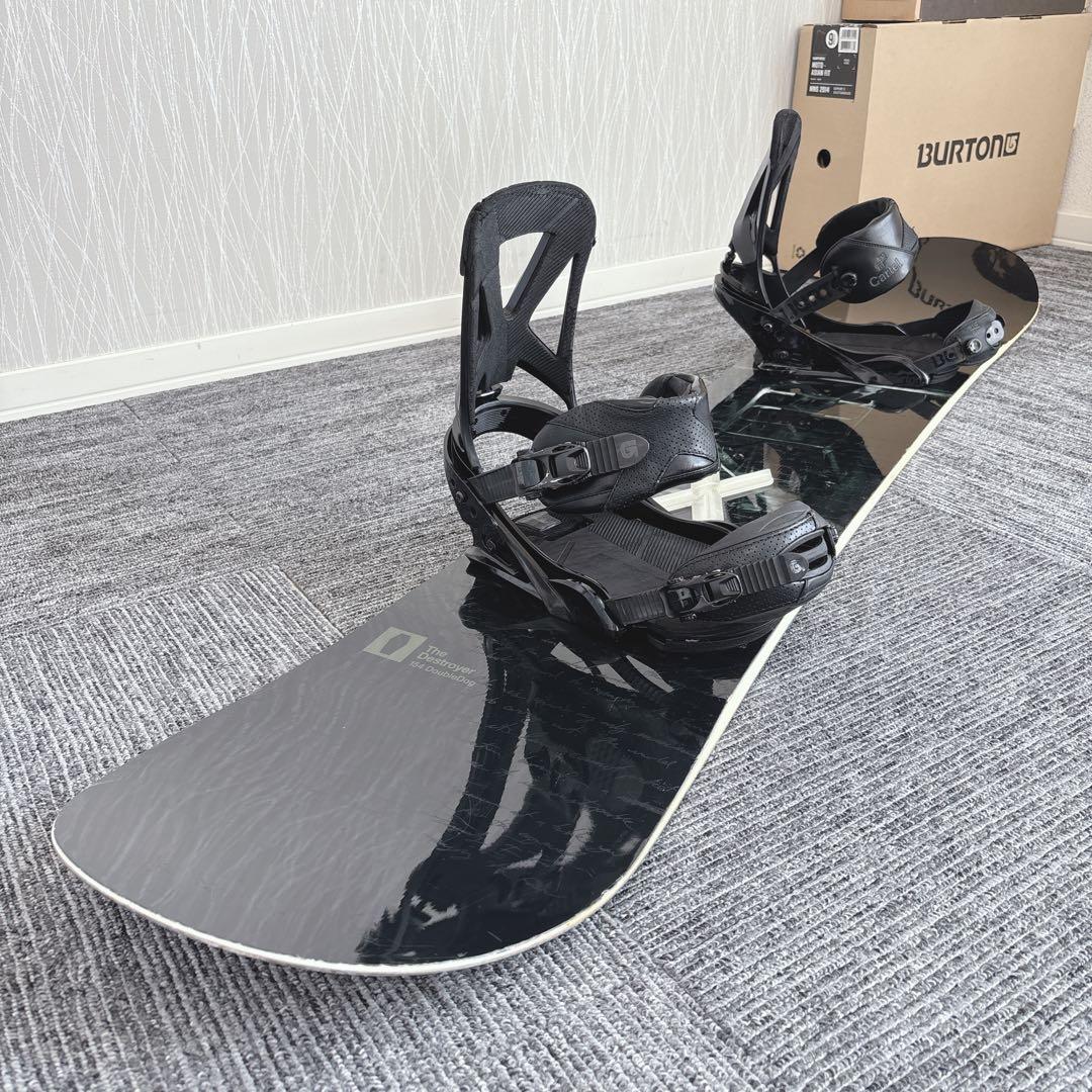 76超豪華❗️ FORUM×バートン 初心者用 スノーボードセット★154cm