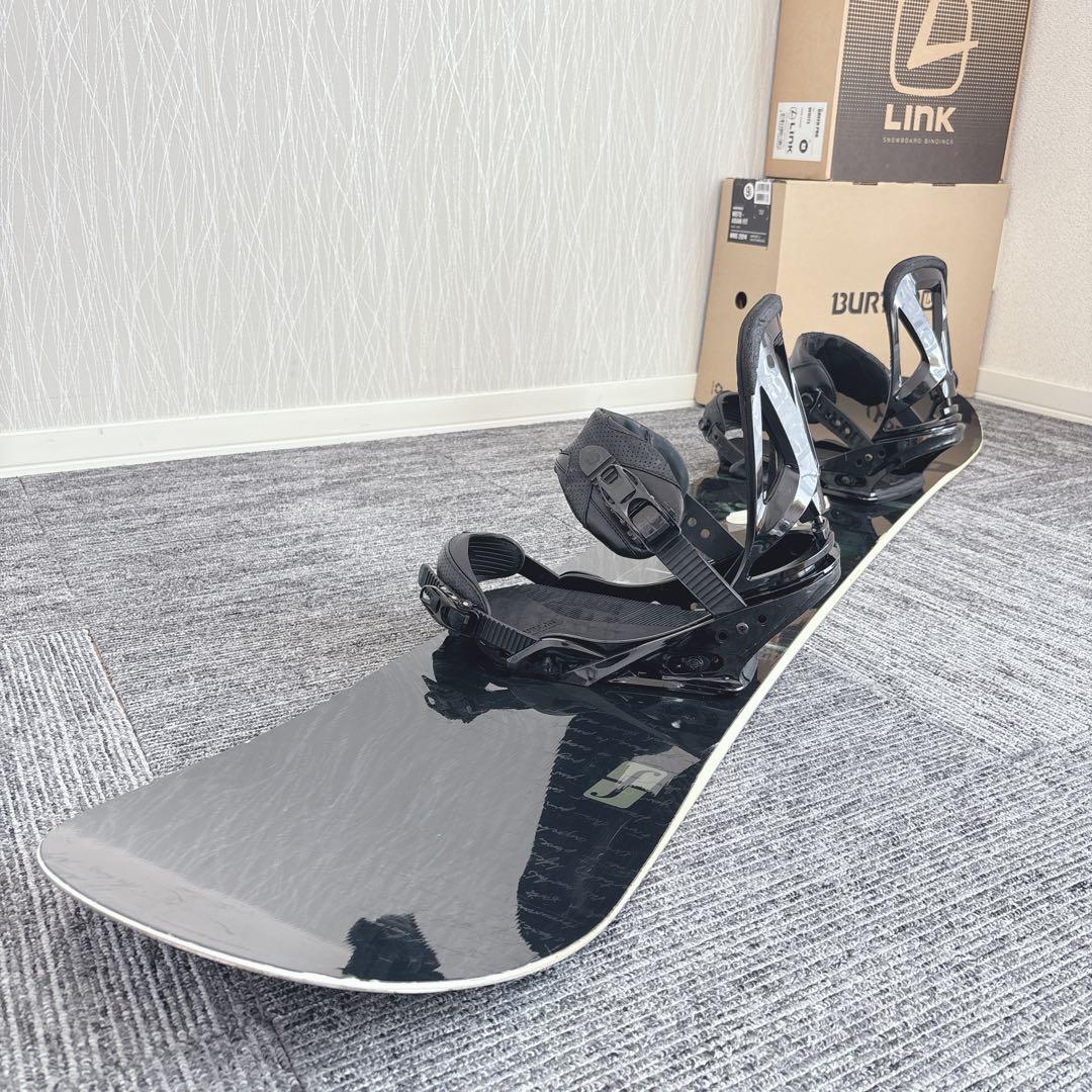 76超豪華❗️ FORUM×バートン 初心者用 スノーボードセット★154cm