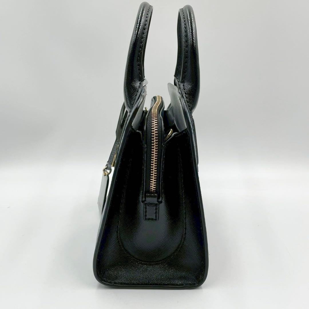 極美品　マークジェイコブス　リトルビッグショット　2wayハンドバッグ　ネイビー