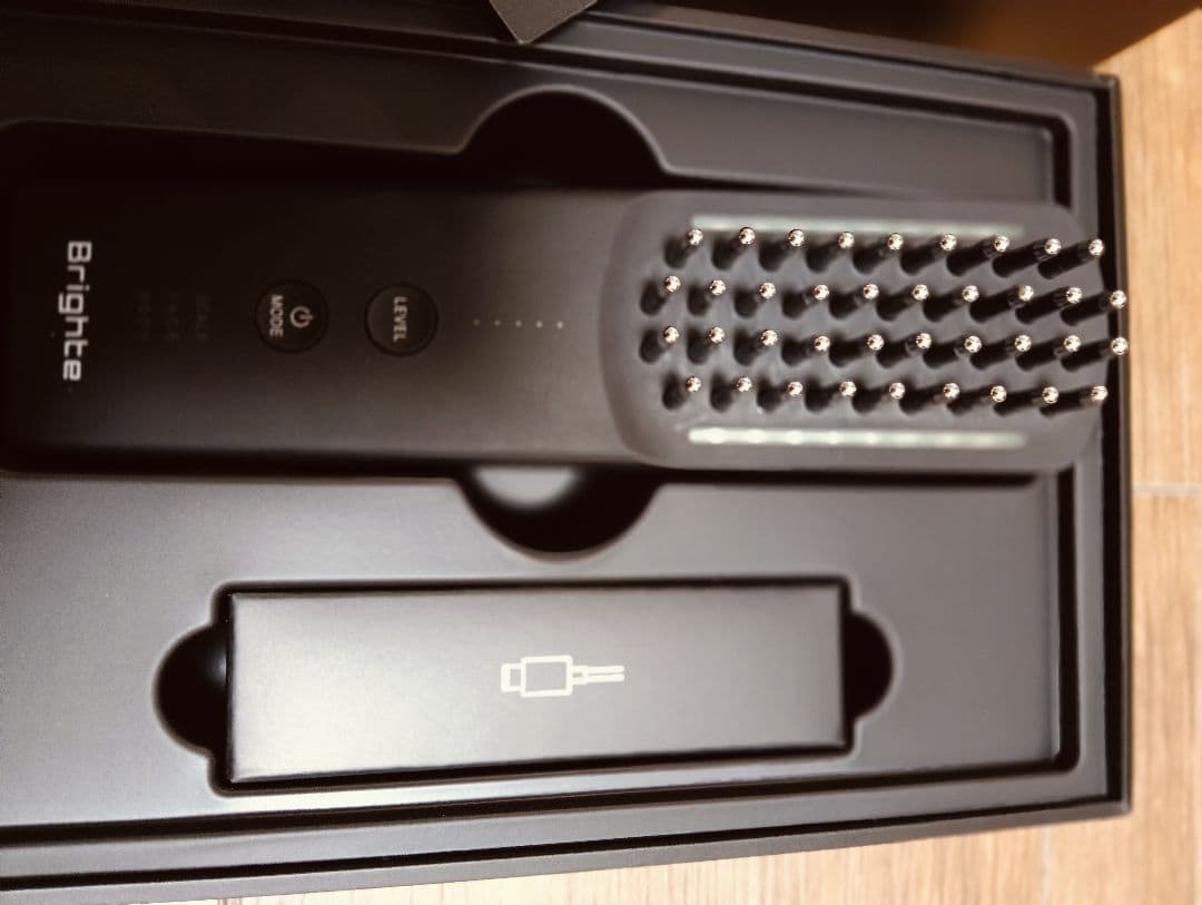 ＊Brighte ELEKIBRUSH 美顔器（説明書なし•ケーブル付／箱あり）