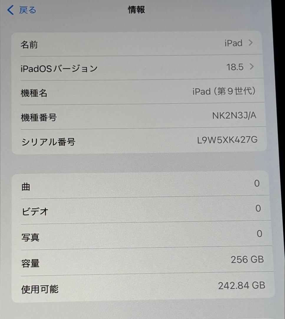 Apple iPad (第9世代)256GB本体 + Apple Pencil