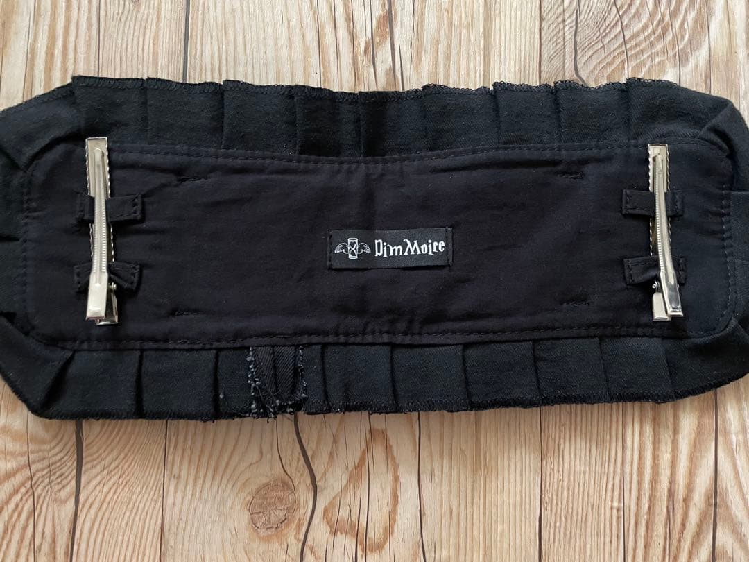 DimMoire ディムモアール デニム ヘッドドレス 黒 ブラック レフレム