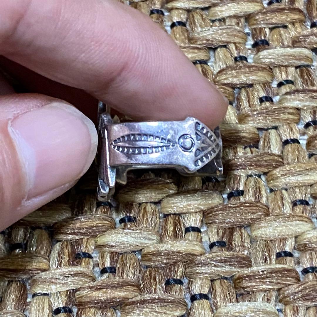 vintage ナバホ　インディアンジュエリー　卍