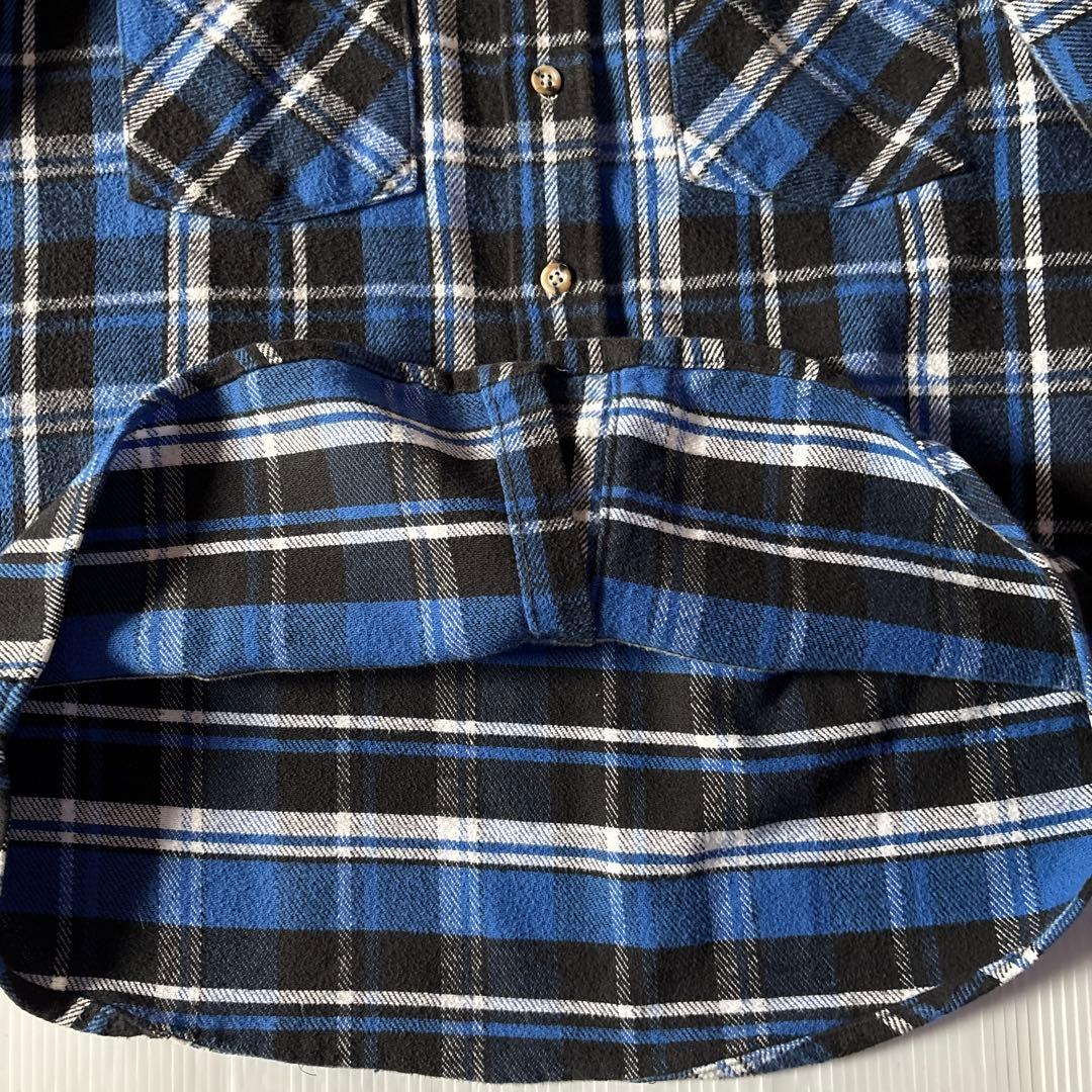90s USA製 FIVE BROTHER ネルシャツ　チェック
