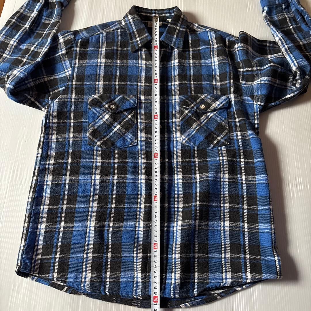 90s USA製 FIVE BROTHER ネルシャツ　チェック