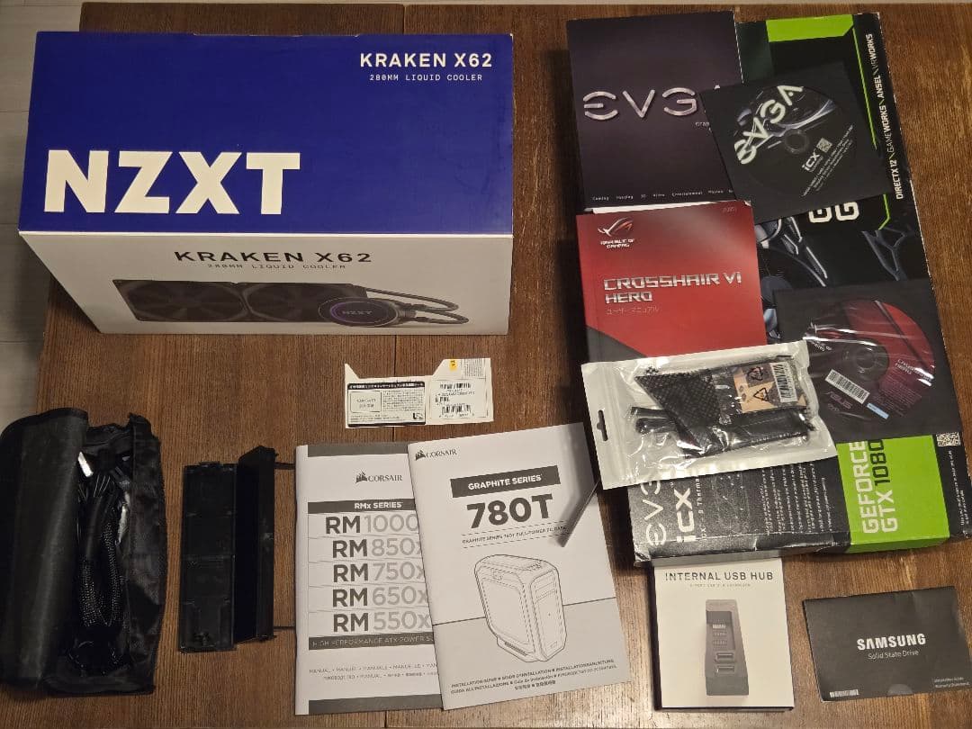 自作PC Ryzen9 3900X,RAM32GB,GTX1080 Ti