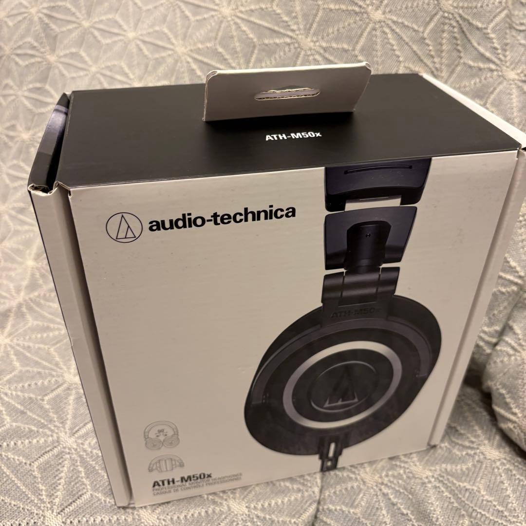 【美品】Audio-Technica ATH-M50x 有線ヘッドホン