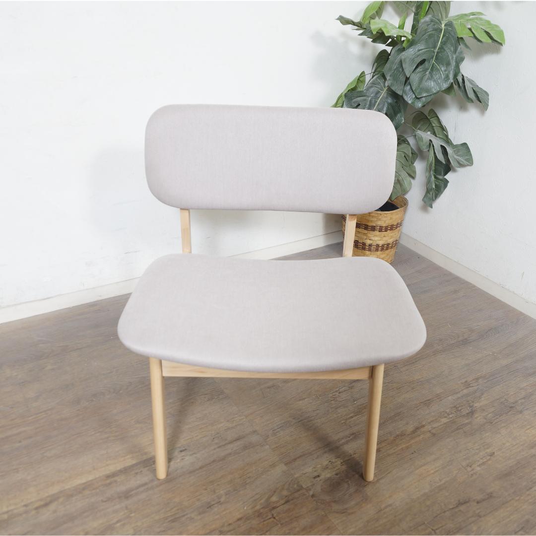 送料無料【新品】　2脚セット　ロータイプ　おしゃれ ダイニングチェア