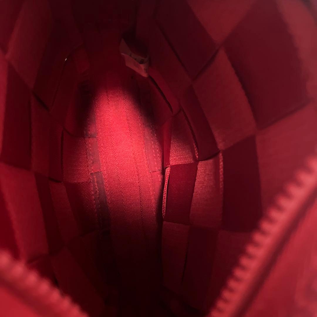 supremeウーブンショルダーバッグ