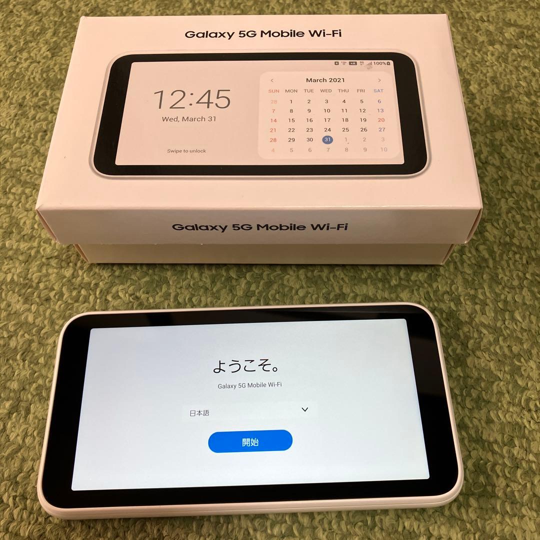 Galaxy 5G Mobile WiFi SCR01 SIMフリー 本体