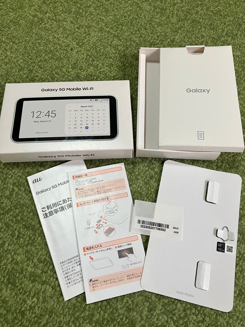 Galaxy 5G Mobile WiFi SCR01 SIMフリー 本体
