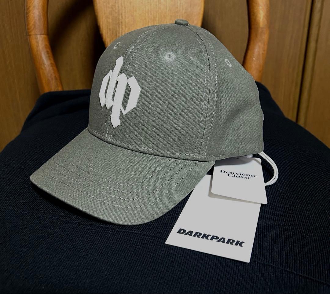新品【DARKPARK】 EMBROIDERED BASEBALL CAP