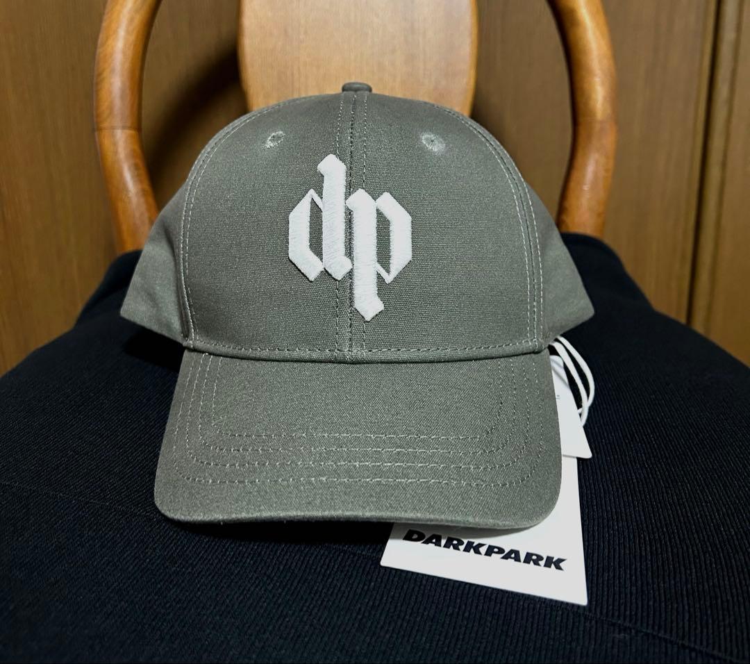新品【DARKPARK】 EMBROIDERED BASEBALL CAP