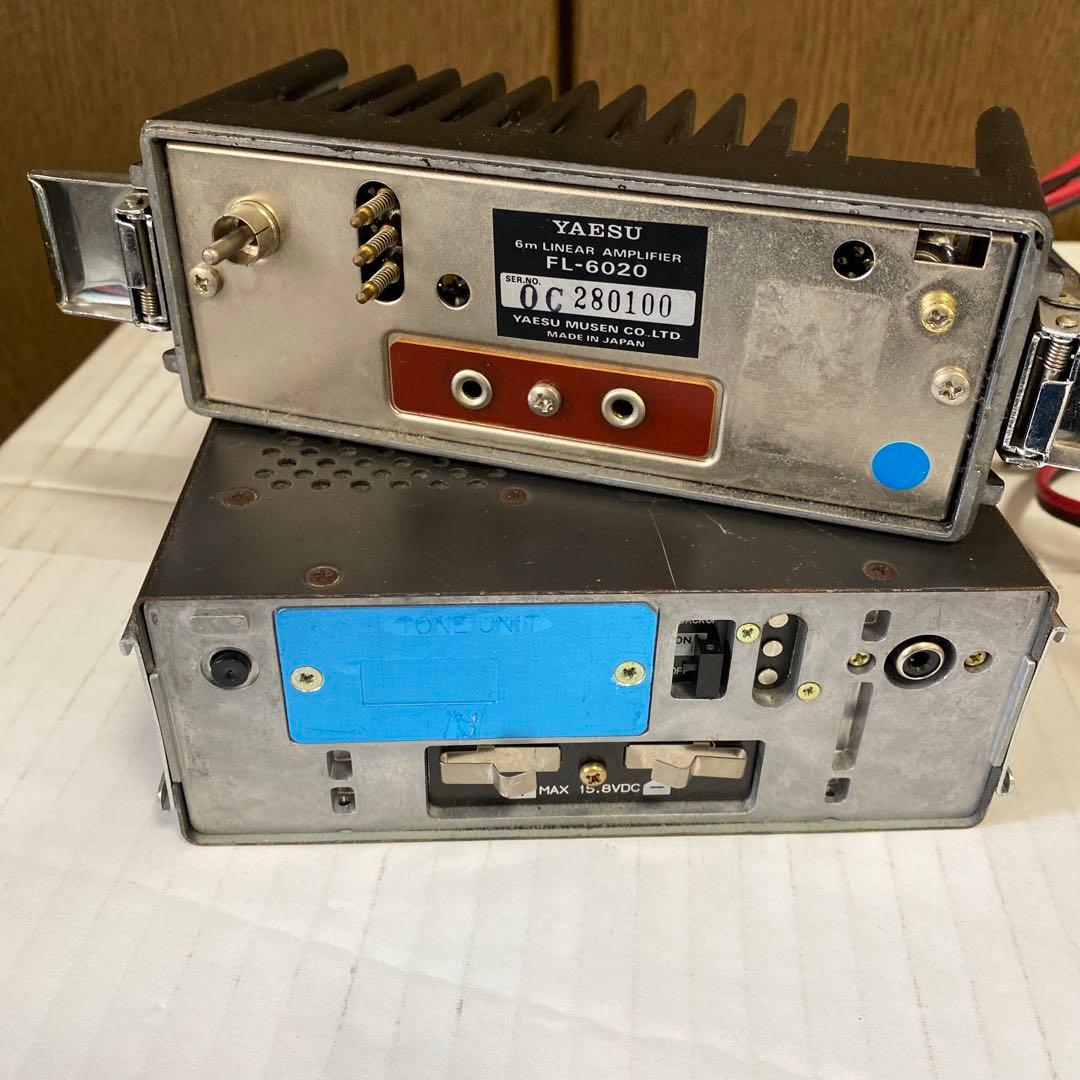 YAESU FT-690mkⅡ FL-6020 MH-10E8 MH-1B8