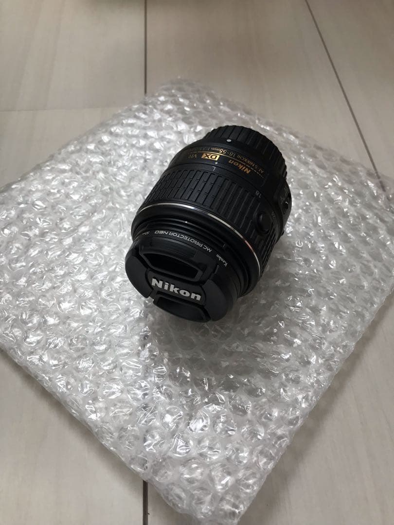 【未使用品、プロテクター付！】AF-S DX NIKKOR 18-55mmレンズ