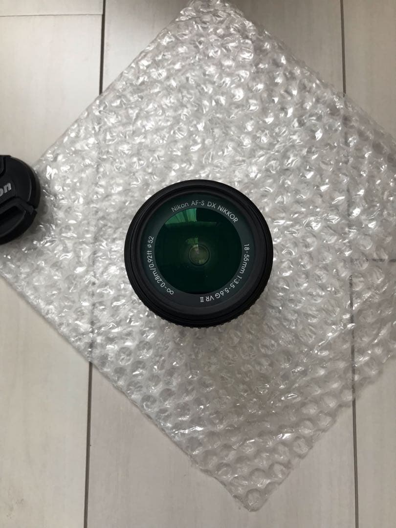 【未使用品、プロテクター付！】AF-S DX NIKKOR 18-55mmレンズ