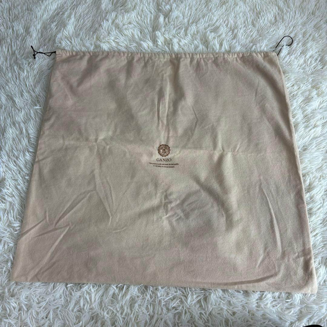 Ganzo ガンゾ BLIDRE ブライドルレザー　トートバック 黒