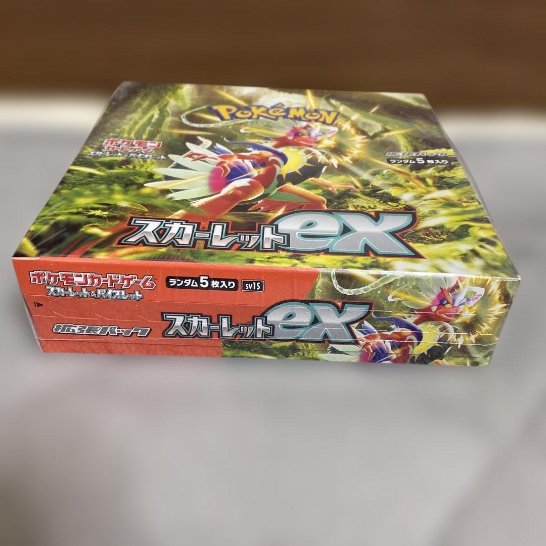 ポケモン スカーレットex ボックス　シュリンク付き未開封