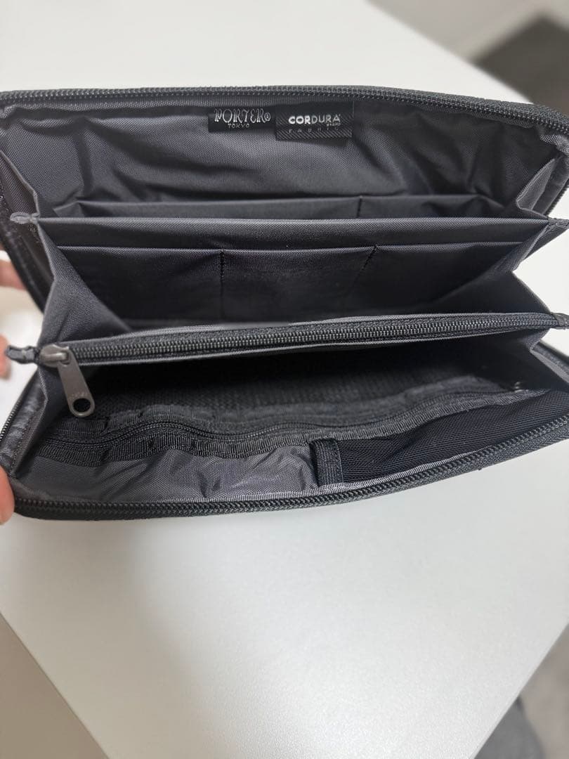 PORTER 吉田カバン　トラベルウォレット　ブラック