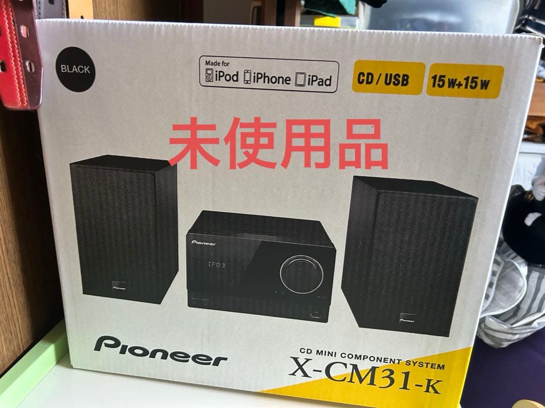 未使用品）Pioneer X-CM31-K ミニコンポ ブラック