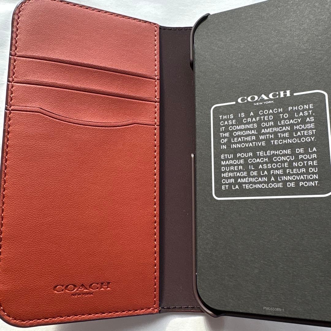 COACH Folio Case iPhone16用