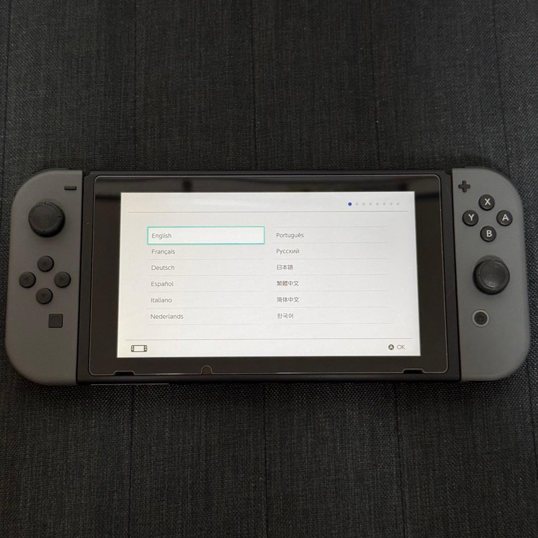 Nintendo Switch 本体 グレー Joy-Con(L/R)