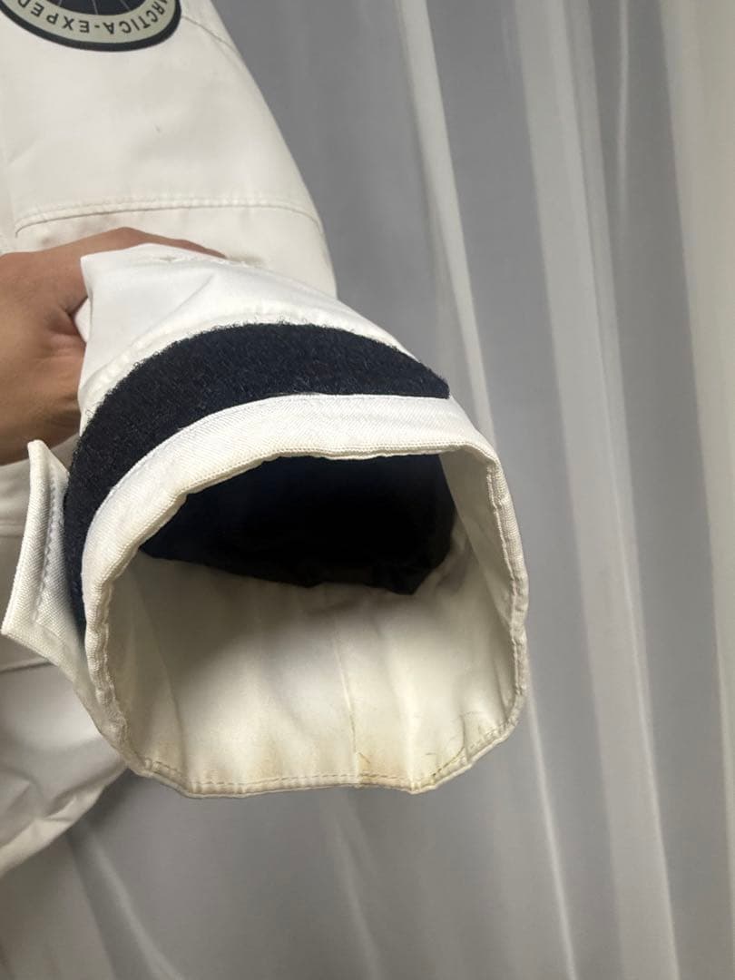 ザ*ニ様 THE NORTH FACE アンタークティカパーカ ホワイト