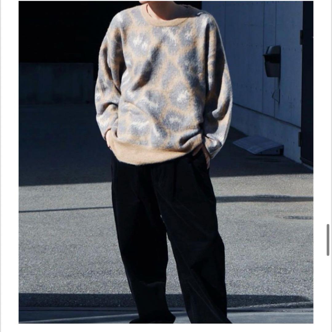 【希少】EVISEN エビセン　FIRE MOHAIR SWEATER