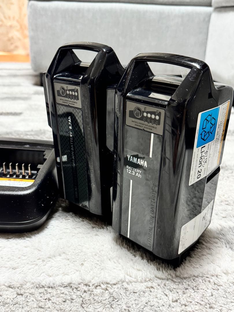 Pas babby 電動アシスト自転車 青 バスケット付き